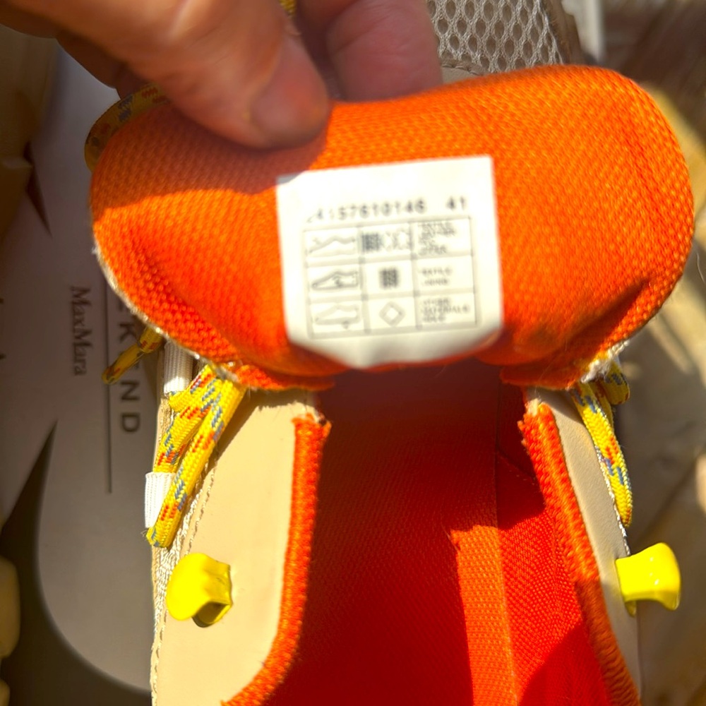 MaxMara woman’s Yellow and Orange Sneakers - Picture 5 of 11